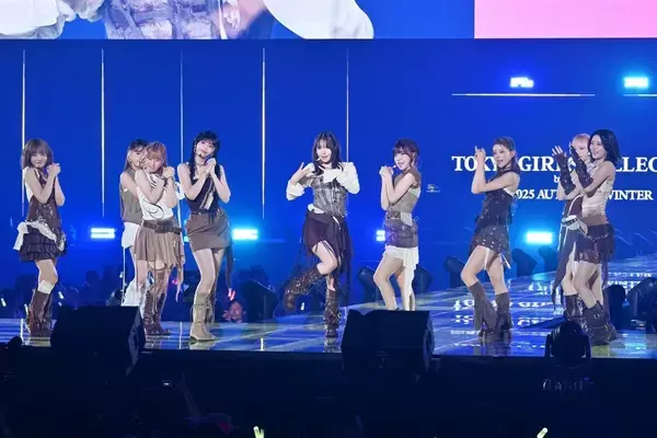 ME:I、復帰のTSUZUMIも笑顔でパフォ　TGCで初アルバムのタイトル曲など3曲披露