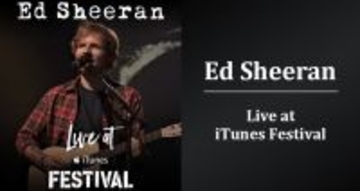 エド・シーランのライブ映像、JOYSOUNDで無料配信　2014年「iTunes Festival」104分
