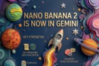 Google、画像生成AI刷新 「Nano Banana 2」で“Flashの速さ”と“Proの品質・機能”を両立