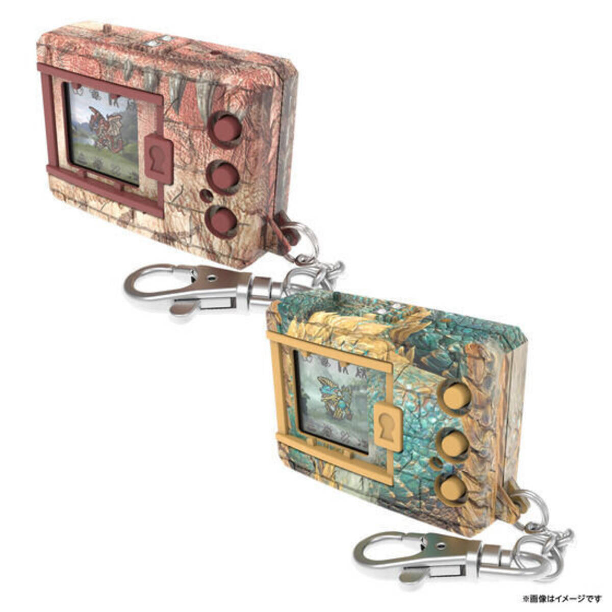モンハン×デジモンコラボ!リオレウス・ジンオウガカラーの「デジタル 