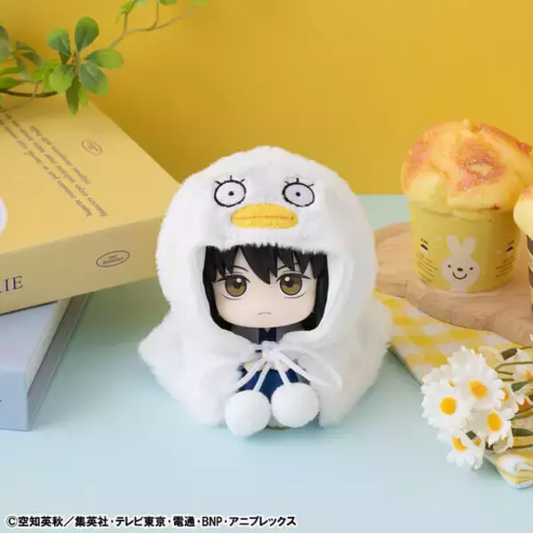 『銀魂』るかっぷの着せ替えアイテム！「エリザベス」をイメージしたポンチョが登場