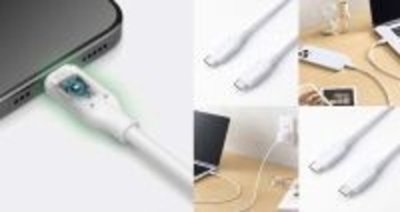 異常を検知すると自動で電流を遮断、ブレーカー搭載のUSBケーブル　エレコム