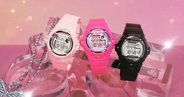 カシオ「BABY-G」新作はY2Kファッションに合うグリッターモデル
