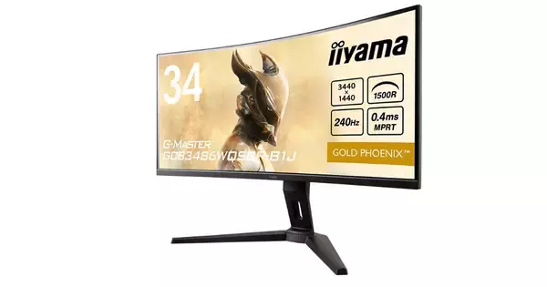 iiyama、USB PDやKVMスイッチ対応の1500R湾曲34型液晶ディスプレイ