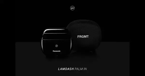 「パナソニック、fragmentとコラボした「ラムダッシュ パームイン - fragment edition」」の画像