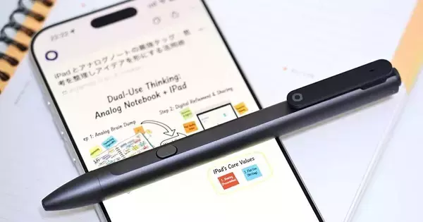 ペン型AIレコーダー「Flowtica Scribe」レビュー　持たずに使え、図版も作る点に価値アリ！