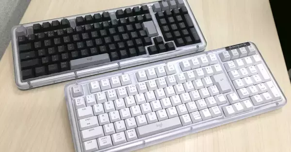 ロジクール、コトコト音が楽しい自社初のガスケット構造メカニカルキーボード