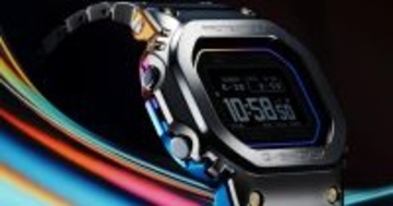 カシオ、レインボーIPのフルメタルG-SHOCK「GMW-BZ5000RC」