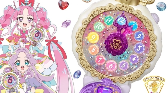 キュアアンサー&amp;ミスティックに変身!『名探偵プリキュア!』「ジュエルキュアウォッチ」発売 - 全18種のセリフも収録