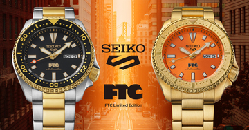 セイコー 5スポーツ×FTC、スケートカルチャーを刻んだ日米限定モデル誕生