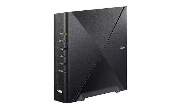 NEC、メッシュ中継機機能を備えたWi-Fi 6ルータ「Aterm 3000D4AX」