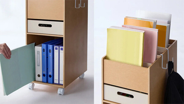 中受伴走した親の後悔から生まれた「受験サポートB4ファイルラック」がベルメゾンから登場 - 塾特有のB4サイズ教材をすっきり収納