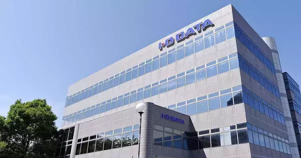 アイ・オー・データ機器、今日から社名が「株式会社アイオーデータ」に