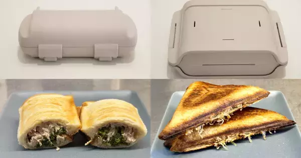 “焼かない”のにカリッと仕上がる？ ニトリのレンジ用ホットサンドメーカー2製品を使い比べてみた