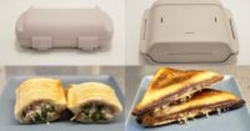 “焼かない”のにカリッと仕上がる？ ニトリのレンジ用ホットサンドメーカー2製品を使い比べてみた