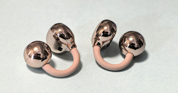 ファーウェイ「FreeClip 2」新色ローズゴールド発売、実機を写真で