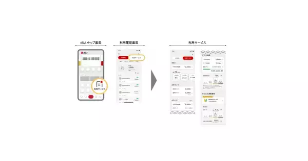 ドコモ、「d払い」アプリ内で利用中のサービスを確認できる新機能