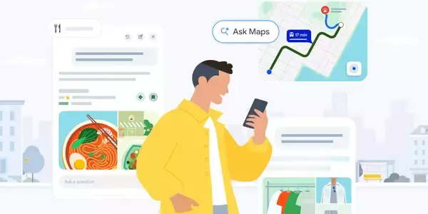 Googleマップ、日本語で「マップに相談」提供開始 - Geminiとの連携でお出かけ計画をサポート