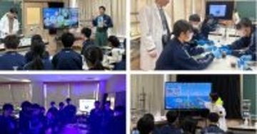 ENEOS Xplora、胎内市立中条中で環境教育ワークショップ開催