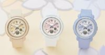 カシオ、花柄デザインのBABY-G「BGA-290FL」シリーズを11月8日発売