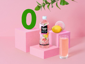 コカ・コーラ「ミニッツメイド ゼロシュガー」シリーズに「ピーチレモネード」が新登場 - 完熟ピーチの甘さ×すっきりレモン