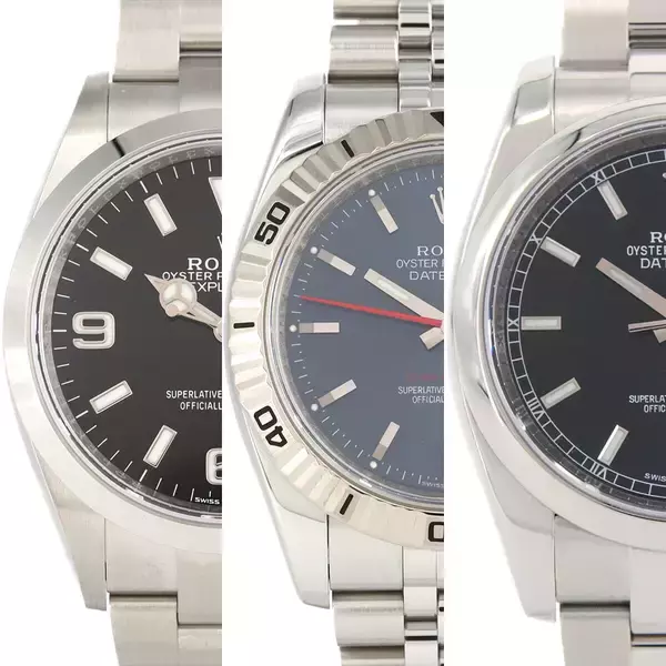 サラリーマンのファーストロレックス 第8回 今週のロレックス 3本「原点のエクスプローラーI、個性派ターノグラフ、王道デイトジャスト」