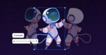 Illustrator新機能「ターンテーブル」が一般提供開始、1枚の画像から生成AIで多角度ビューを生成