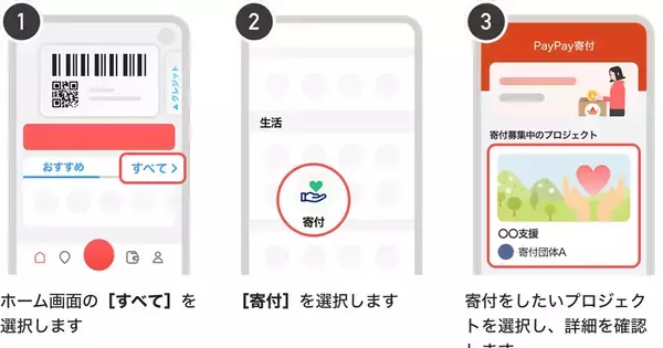 PayPay、「令和8年熊本地震」支援も可能な「アプリ内寄付機能」を開始