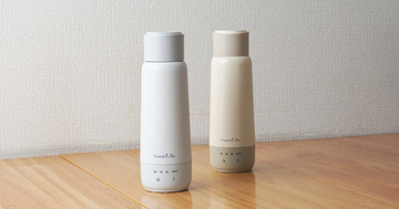 お湯が沸かせる水筒「ボトルケトル」、サンコー新ブランドから登場