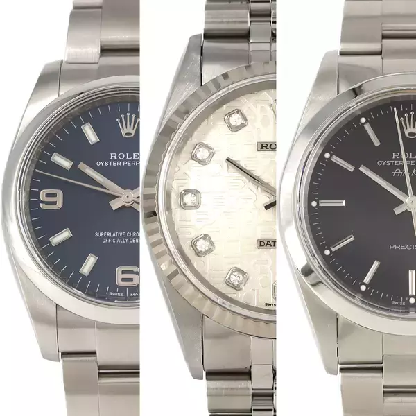 サラリーマンのファーストロレックス 第10回 今週のロレックス 3本「原点を感じるオイスターパーペチュアル、ダイヤ入りデイトジャスト、王道エアキング」