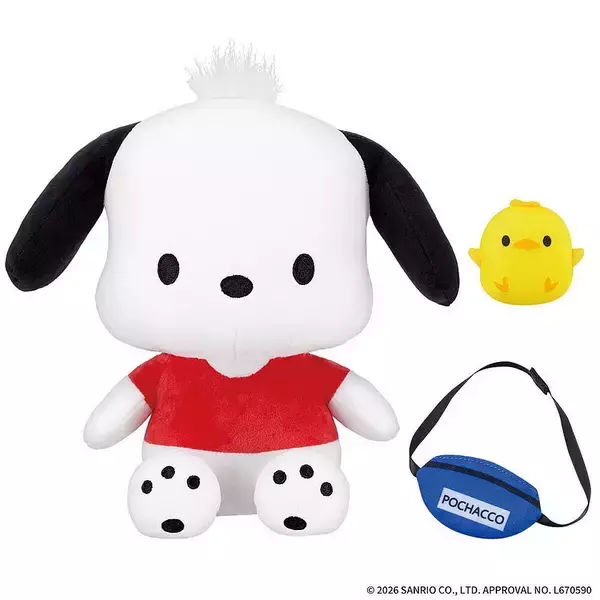 ポチャッコが「おしゃべりぬいぐるみ」シリーズに登場! 70以上のセリフを収録