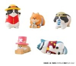 【ガシャポン】麦わらの一味と「怒ったわんちゃあぁぁん」がコラボ! - 人気者同士の登場に「怒ってても可愛い」「わんこフランキーが一番欲しいかも笑」と話題に