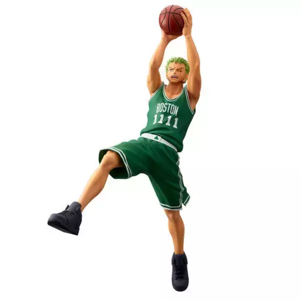 『ONE PIECE』NBAスペシャルコラボ！ユニフォームを着た「ゾロ(BOSTON CELTICS)」が登場