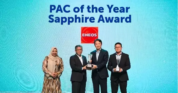 ENEOS Xplora、マレーシア油・ガス田操業で日本企業初のSapphire Award