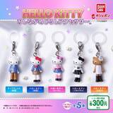 「3頭身? 平成ギャル? あしながキティちゃんがめじるしアクセになってガシャポンに登場 -「シュールで可愛い」「キモカワ!!」と話題」の画像1