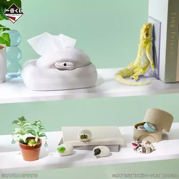 【最高】一番くじ「爬虫類&両生類」第3弾全ラインナップ公開にネット沸く -「ボールパイソンティッシュケースはセンス良過ぎ」「何が当たっても大当たり」
