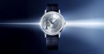 30年培った彫金技術がダイヤルとムーブメントを彩る、クレドール「ゴールドフェザー」新作トゥールビヨン