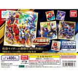 「【ガシャポン】G3-X対G4、『仮面ライダー』シリーズの名シーンが美麗な色紙なってフラットがシャポンに登場!」の画像1