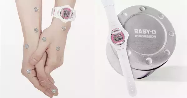 カシオ、Madhappyとコラボした「BABY-G」限定モデルを発売