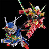 「『SDガンダムワールド ヒーローズ 輝羅鋼物語』スペシャルコーティングを纏ったDX仕様で「78代目武者頑駄無」と「隠密ガンダムエアリアル」が登場」の画像1