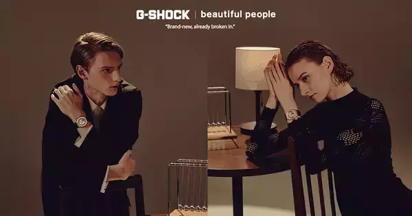 「カシオ、beautiful peopleとのコラボG-SHOCK第2弾「GM-S2110BP」 - 12月6日発売」の画像
