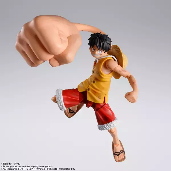 『ワンピース』S.H.Figuartsにギア3状態を再現できるオプションパーツセットが登場