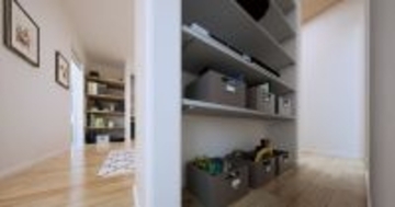 整理整頓しておきたいのに、物が散らかりやすい場所「リビング」。6割が大型収納の設置を希望