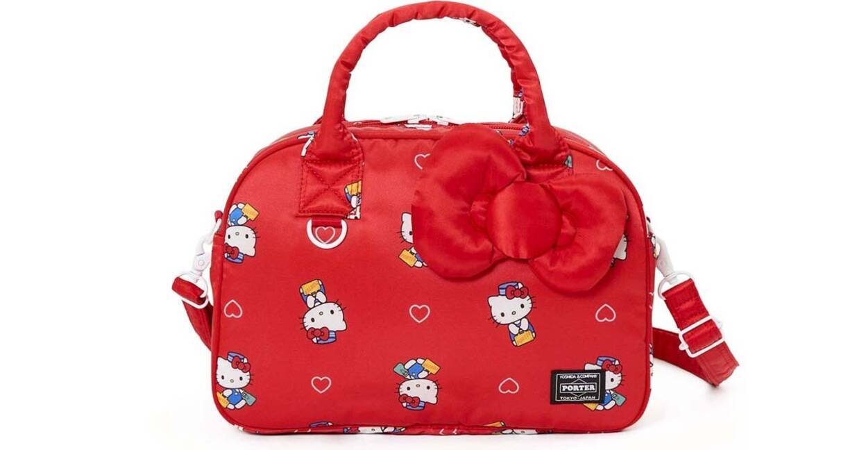 PORTER×ハローキティが90周年で実現。バッグからぬいぐるみまで全12型 