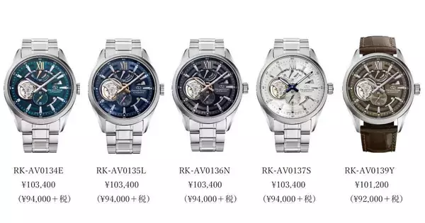 オリエントスター 2026年春夏新作 - 機械式の醍醐味、オープンワークを拡大した「モダンスケルトン」