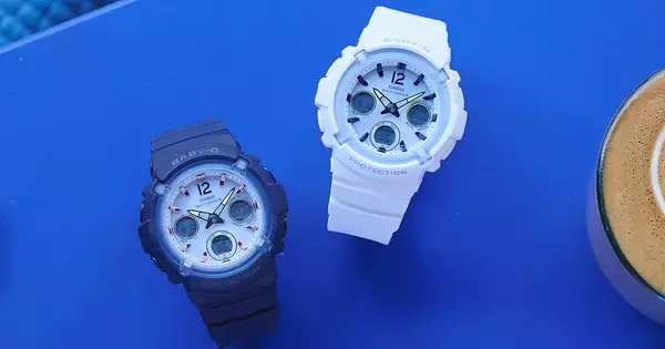 カシオ「BABY-G」に爽やかなブルー基調の電波ソーラーモデル！ ネイビーとホワイトの2色