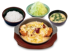 松屋のシュクメルリが松のやで! 背徳感たっぷり「シュクメルリチキンかつ定食」が登場