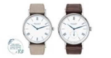 ノモスの日本限定モデルは「ラドウィッグ AOYAGI」、“青い柳”を取り入れたクラシカルな新作