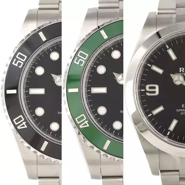 サラリーマンのファーストロレックス 第3回 今週のロレックス 3本「サブマリーナーデイト定番の黒と個性のグリーン。そして不変の万能選手エクスプローラーI」