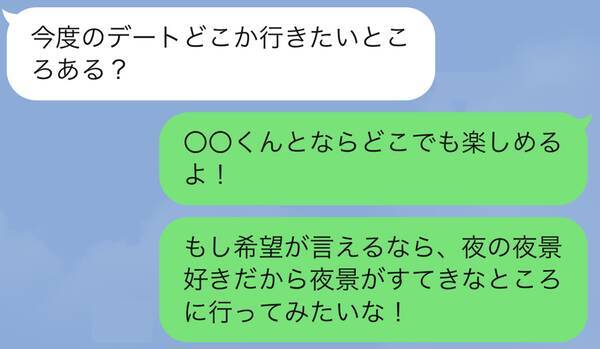 好き 初デートで行きたい場所 に答えると男性が喜ぶline 21年9月16日 エキサイトニュース